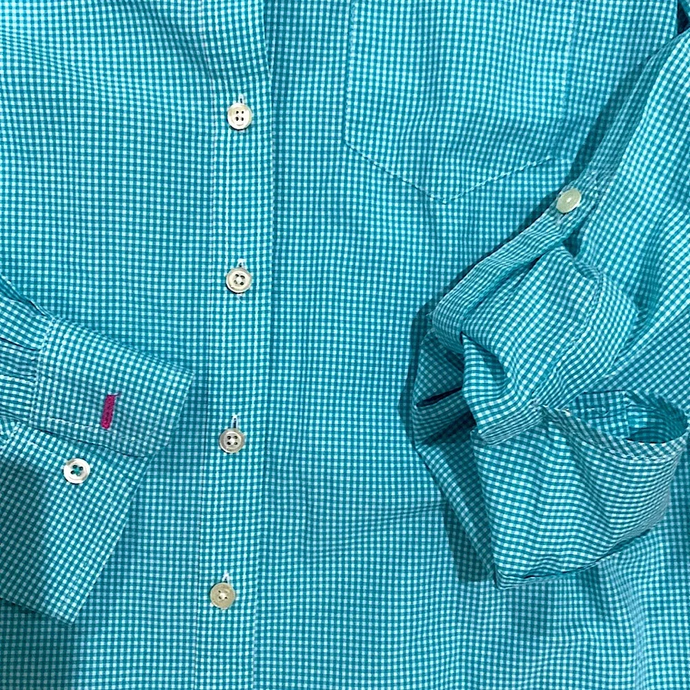 Talbots Gingham button down shirt - Picture 7 of 9